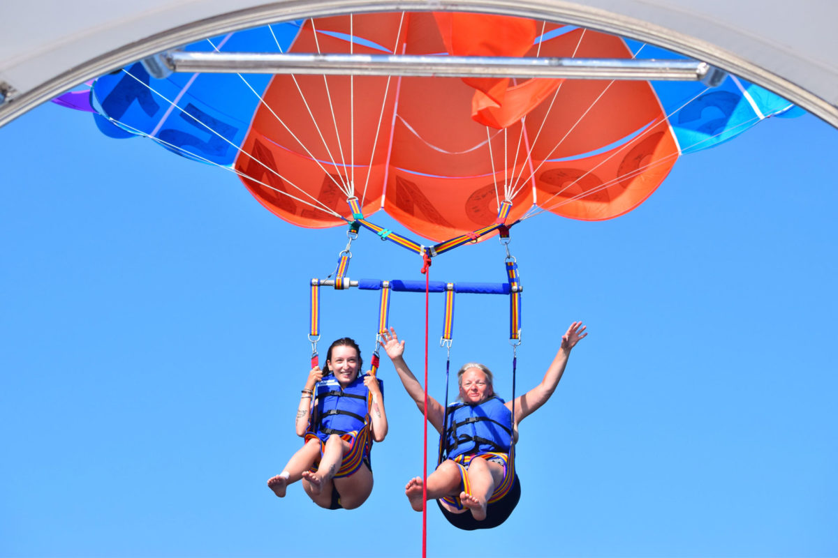 Parachute ascensionnel