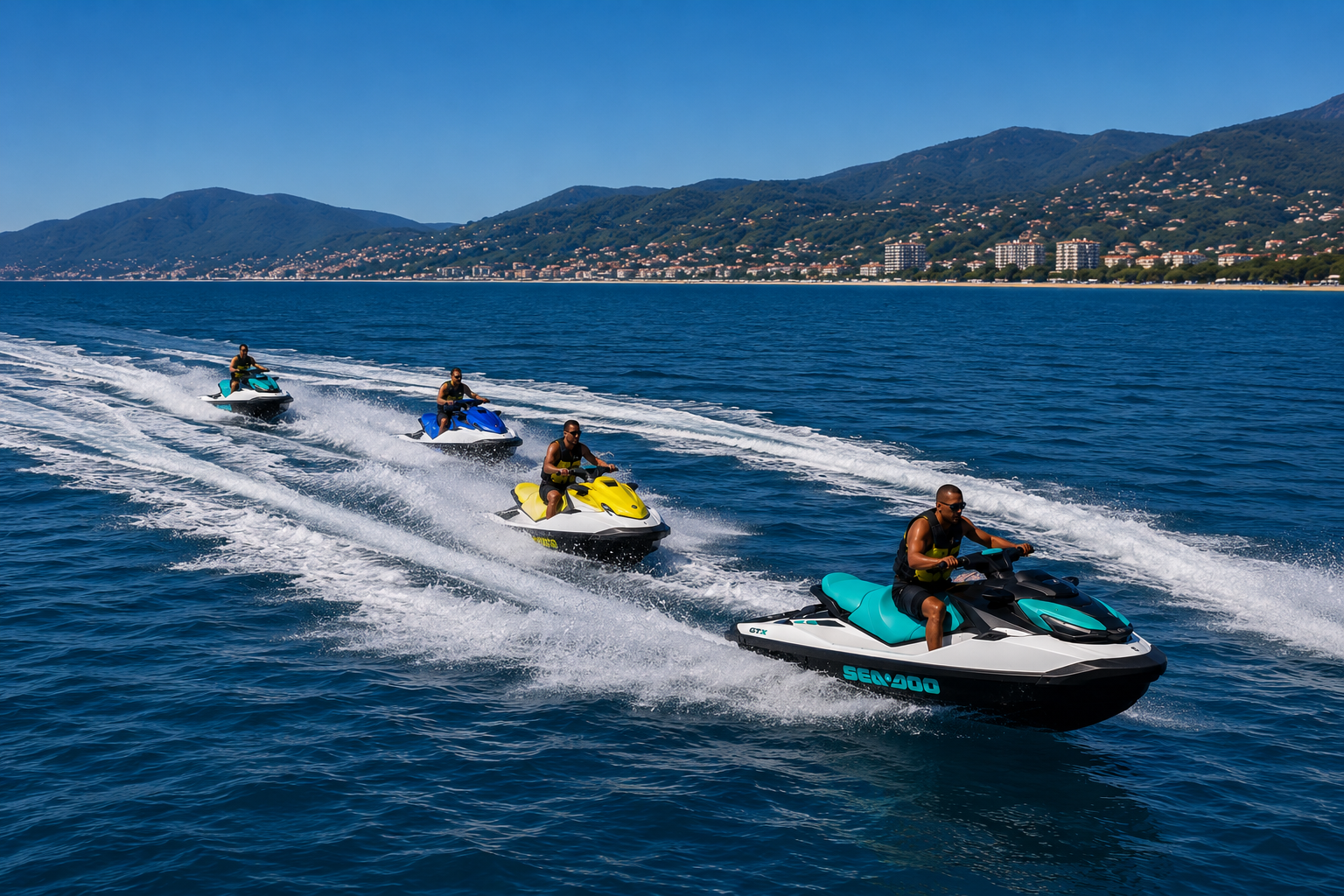 Randonnée Jet Ski Sans Permis – Coucher de soleil